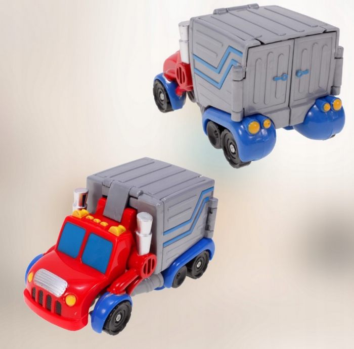 Camion Roșu Transformabil în Robot [8]