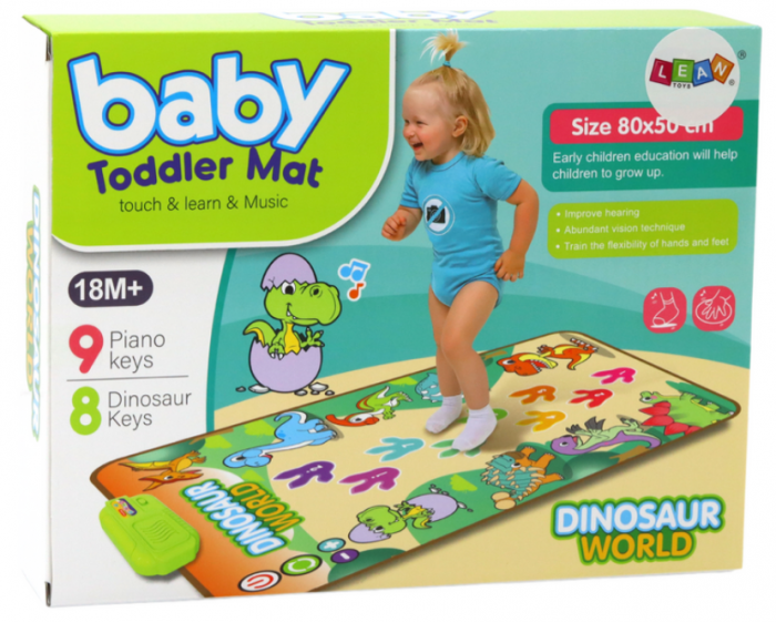 Covoraș educațional interactiv de dans – dinozauri, lumini, sunete [3]