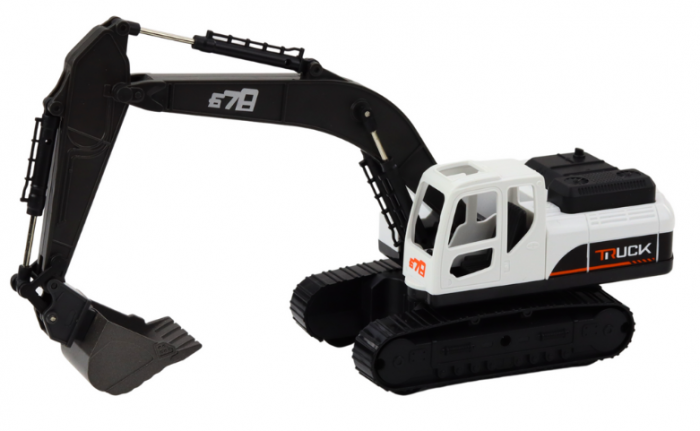 Excavator cu Șenile, Cupă Metalică, Joints Mobile și Rotire 360° [2]
