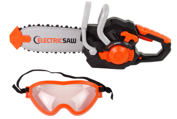 Fierăstrău electric de jucărie DIY – Negru cu Sunete [4]