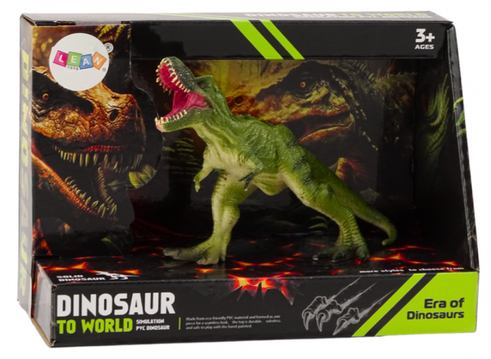 Figurină de Colecție Dinozaur Tyrannosaurus Rex Verde, 1 Bucată [3]