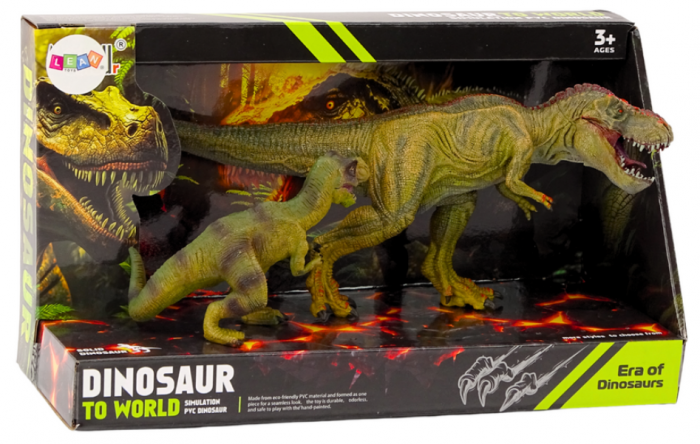 Figurine Dinozauri Tyrannosaurus cu Set Mic, 2 bucăți [3]