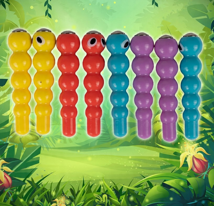 Joc arcade magnetic – „Ciocănitoarea și viermişorii” [4]