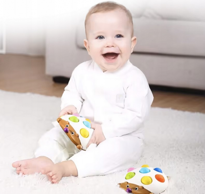 Jucărie senzorială antistres – Arici colorat Pop It [6]