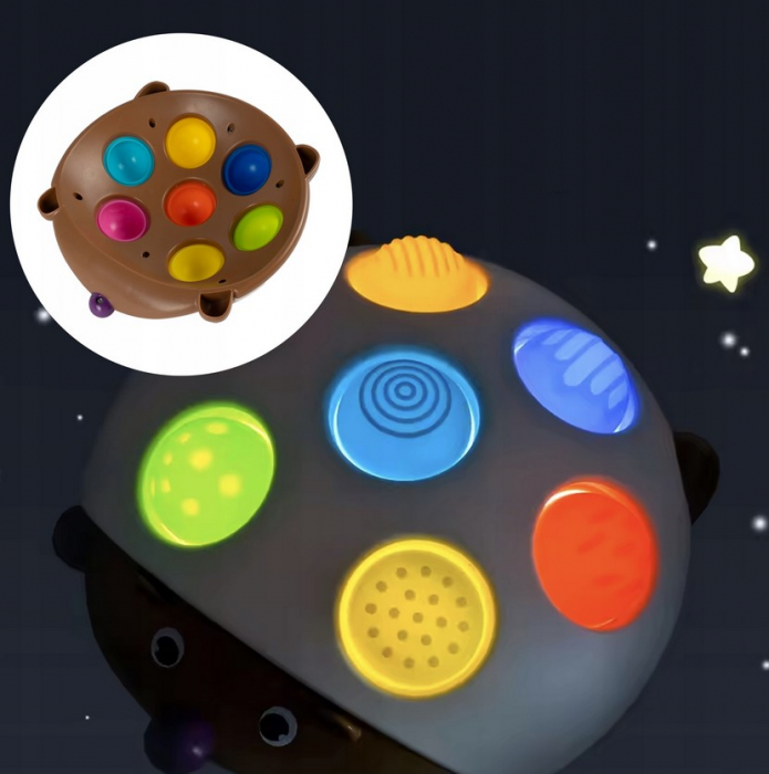 Jucărie senzorială antistres – Arici colorat Pop It [5]