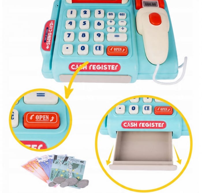 Kasa de Jucărie „Fun Cash” – Set Interactiv pentru Micii Comercianți [7]