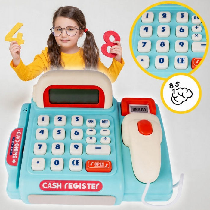 Kasa de Jucărie „Fun Cash” – Set Interactiv pentru Micii Comercianți [8]