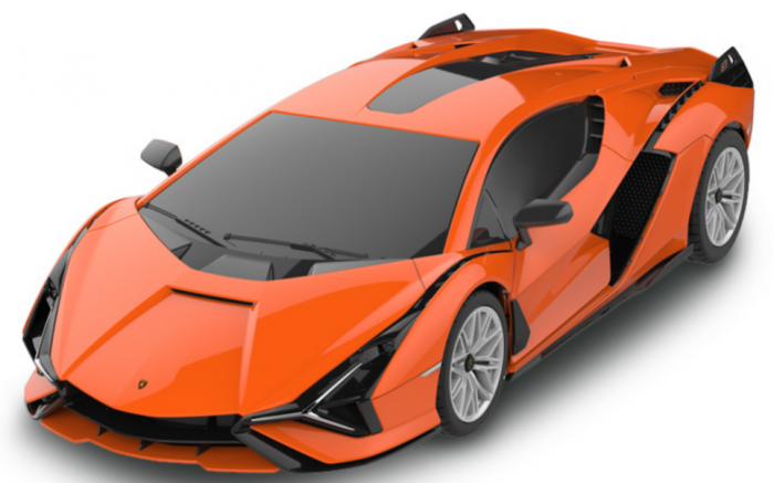 Mașină RC 1:24 Rastar Lamborghini Sian – Portocaliu [2]