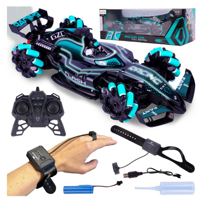 Mașină RC Controlată prin Gesturi – Drift, Sunete și Lumină [1]