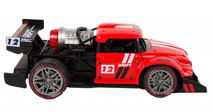 Mașină sport cu telecomandă R/C 1:16 roșie. [4]