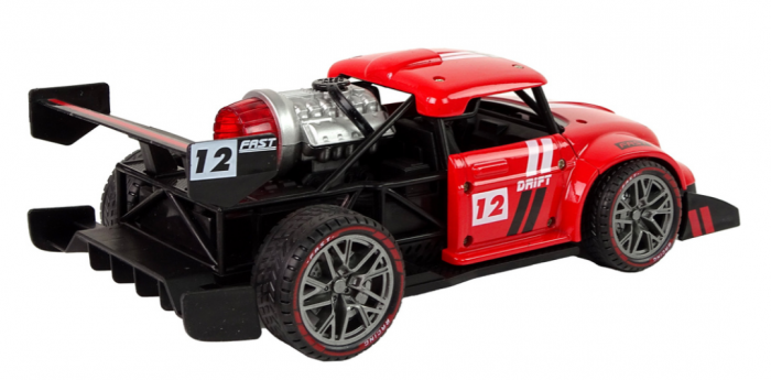 Mașină sport cu telecomandă R/C 1:16 roșie. [3]