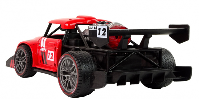 Mașină sport cu telecomandă R/C 1:16 roșie. [6]