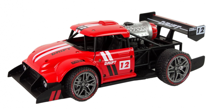 Mașină sport cu telecomandă R/C 1:16 roșie. [2]