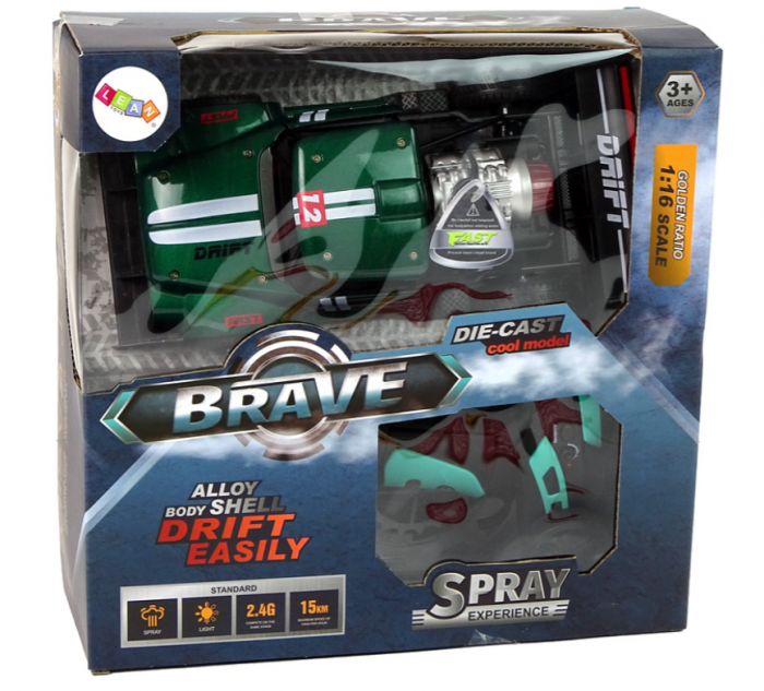 Mașină Sport cu Telecomandă R/C 1:16 Verde [9]