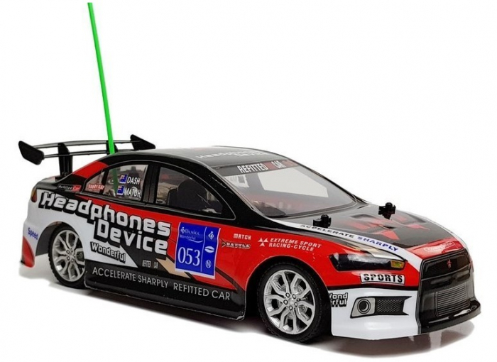 Mașină sport de curse telecomandată R/C 27Mhz Roșie [4]