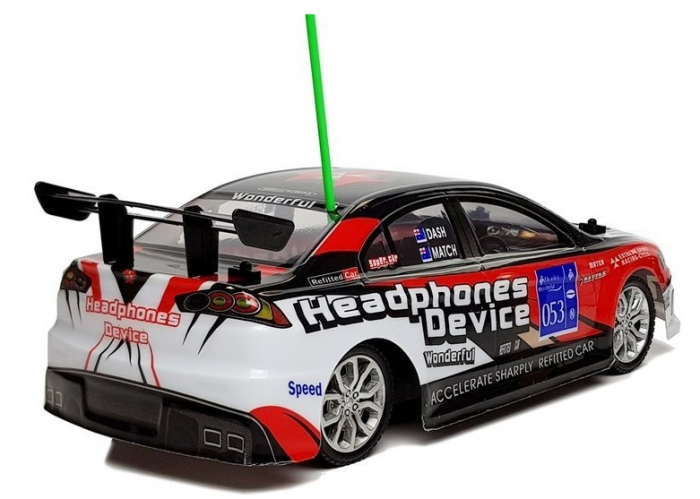 Mașină sport de curse telecomandată R/C 27Mhz Roșie [3]