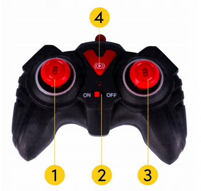 Mașină Twister 360° – Acrobat Radiocomandat cu LED [9]