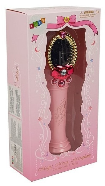 Oglindă Magică cu Microfon, Roz, cu Lumină și USB [3]