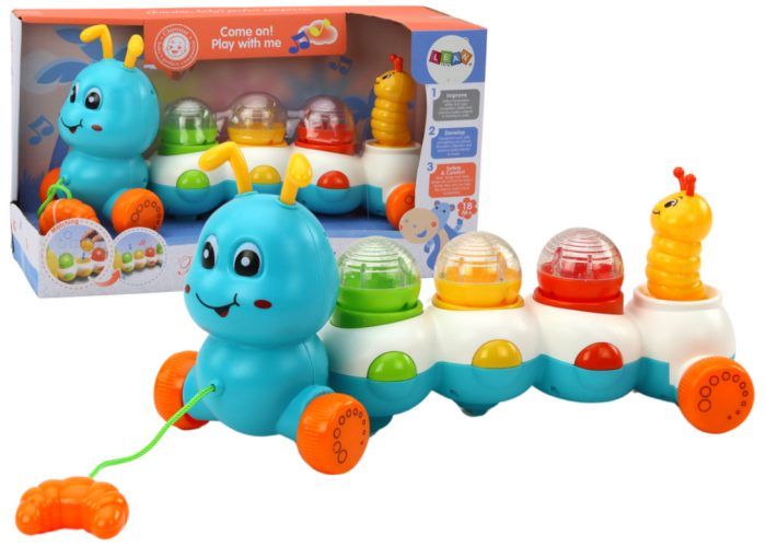 Omidă cu Tracțiune – Lumini Colorate și Sunete [1]