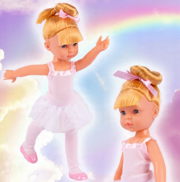 Păpușă Balerină „Darlene” – Blondă, 34 cm – Set cu Perie și Colier [6]