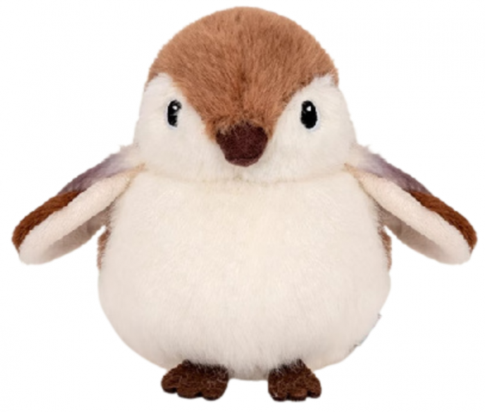 Păsărică de Pluș – Vrabie Maro, 12 cm [2]