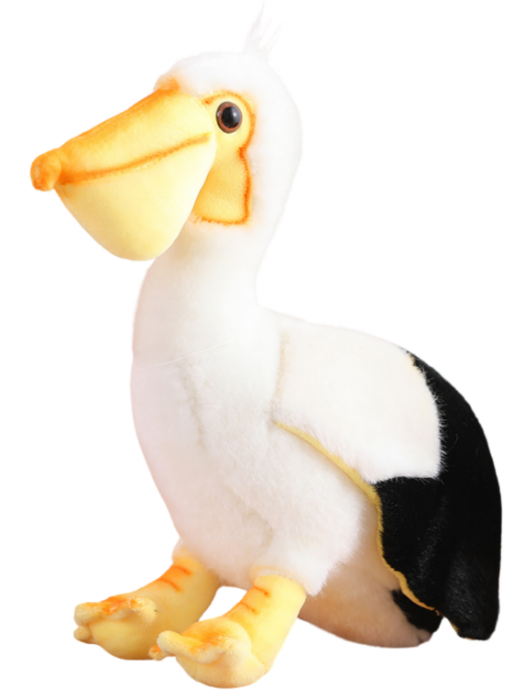 Pelicăn de pluș – jucărie de pluș, mascotă, 24 cm [2]