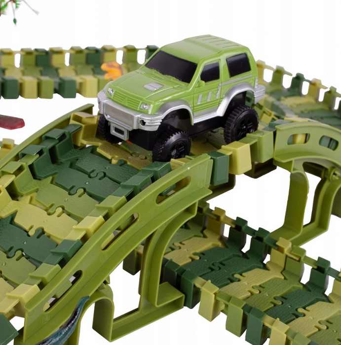 Pistă de Curse MEGA XXXL DINOZAUR – Dino Park 240 piese [4]