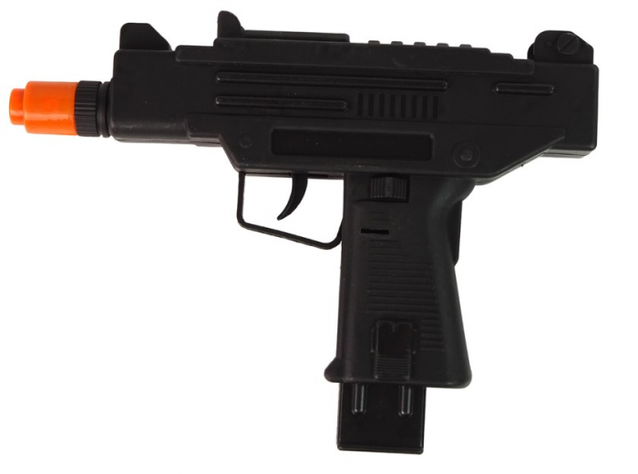 Pistol de jucărie pentru copii – Negru, cu vibrații și sunete [2]