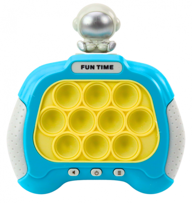 Pop-It Joc Whac-A-Mole Spaceman cu Lumini și Sunete, Albastru [2]