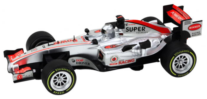Racer Sports Car cu Tracțiune 1:9 Argintiu cu Sunete [2]