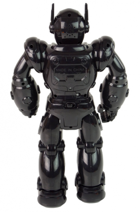 Robot Interactiv care merge, are sunete și lumini, culoare neagră [6]