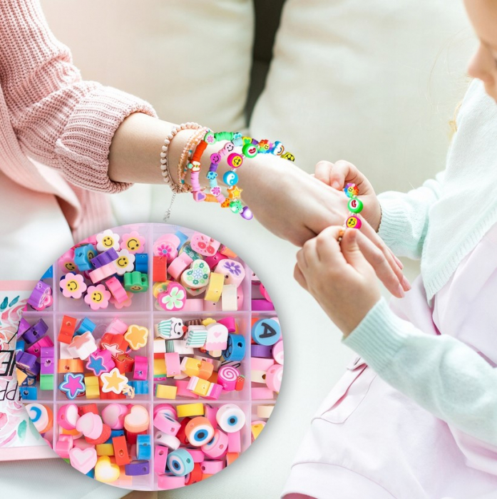 Set 1000 de Mărgele Colorate – DIY Creativ [8]