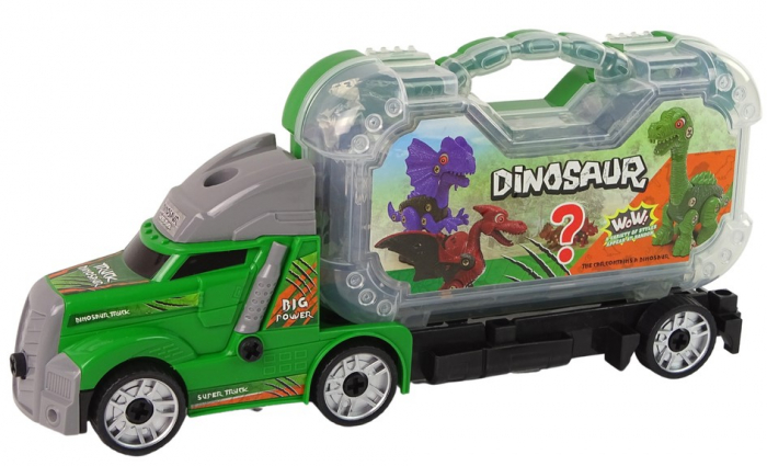 Set Asamblare Dinozaur cu Șurubelniță – Camion și Dinozaur (DIY) [2]