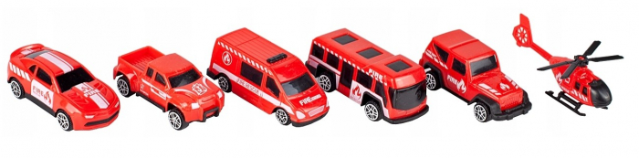Set autospecială de intervenție cu 4 mașinuțe și elicopter [10]