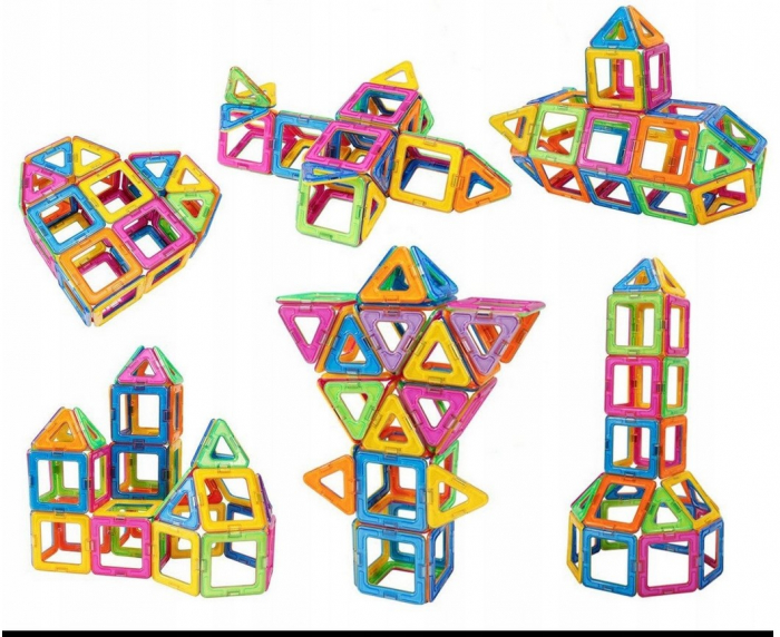 Set de Blocuri Magnetice 3D – 45 Piese [7]
