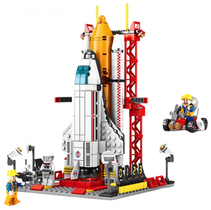 Set de construcție Nave Spațiale – Rachetă Spațială, 506 piese [2]