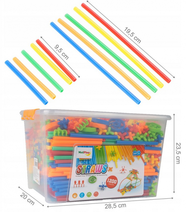 Set de construit Paie Creative – 1200 piese [3]