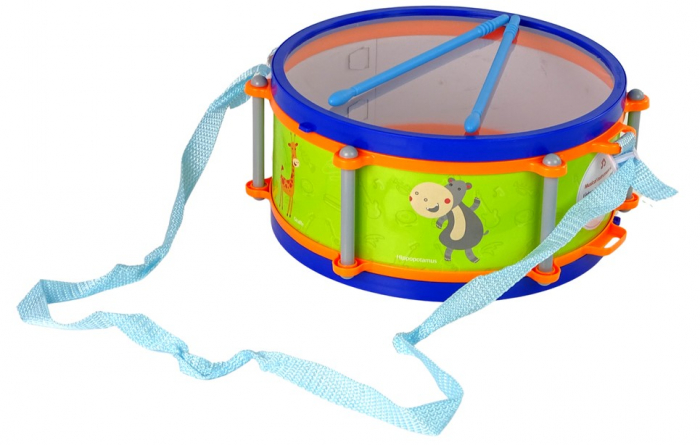 Set de Instrumente Muzicale – Tobă, Tamburină, Flaute, Muzicuță – cu Design Animal [3]