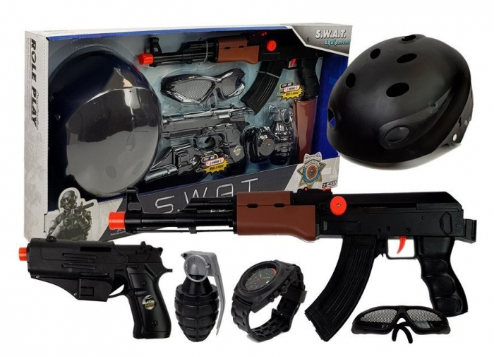Set de Polițist S.W.A.T. – Pistoale, Cască și Accesorii [1]
