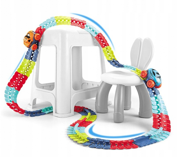 Set DIY – Pista de tren cu 138 de piese [4]