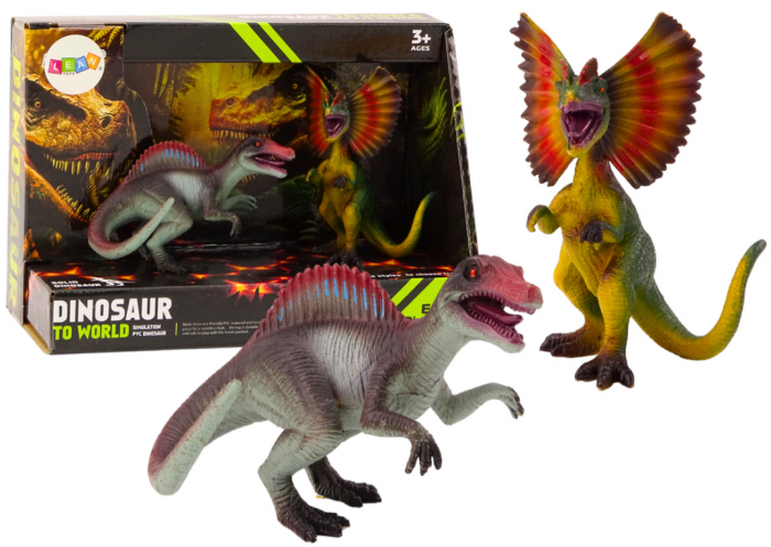 Set Figurine Dinozauri – Spinosaurus & Dilophosaurus, 2 Bucăți [1]
