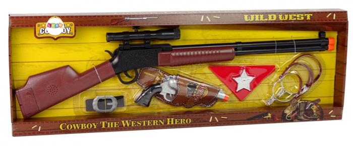 Set Șerif Cowboy – Pușcă și Revolver [5]