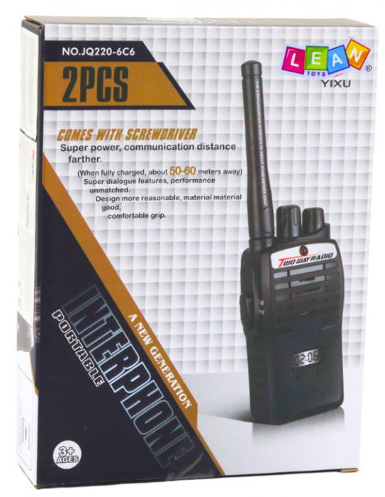 Set Walkie Talkie pentru copii, rază 50-60 m [4]