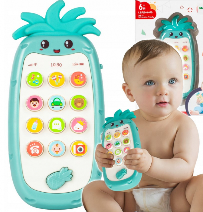 Telefon de Jucărie pentru Copii – Model Ananas [2]