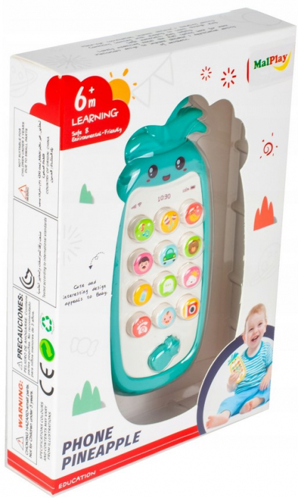 Telefon de Jucărie pentru Copii – Model Ananas [9]