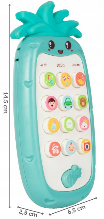 Telefon de Jucărie pentru Copii – Model Ananas [3]