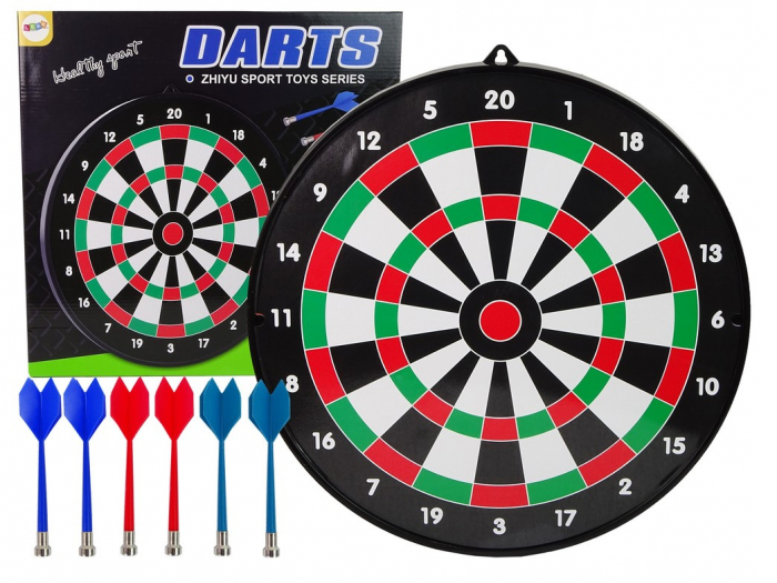 Țintă Darts cu săgeți magnetice – 6 bucăți [1]