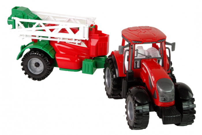 Tractor de Fermă cu Pulverizator Roșu [4]