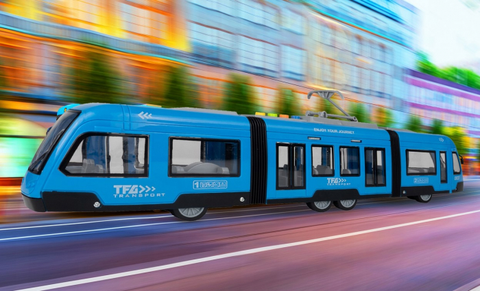 Tramvai cu Sunet și Lumină, Uși Deschise – Scară 1:16 [4]