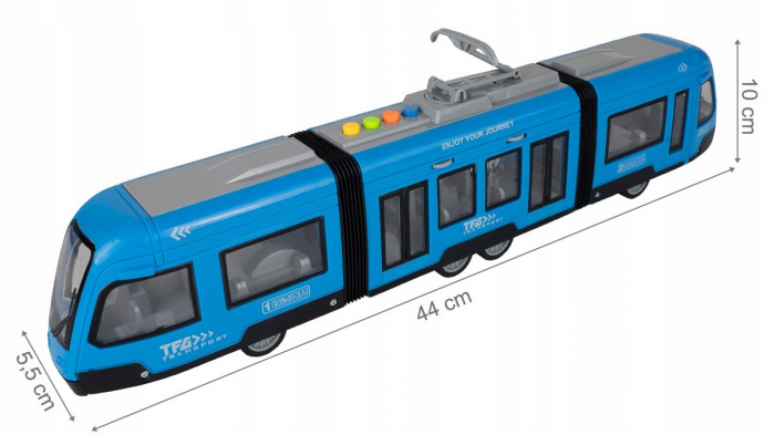 Tramvai cu Sunet și Lumină, Uși Deschise – Scară 1:16 [6]